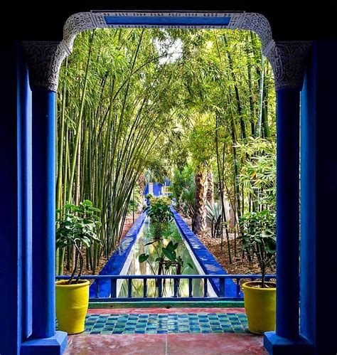 marrakech ysl gardens|majorelle garden facts.